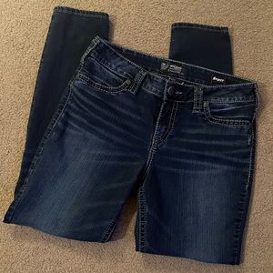 14/31 Silver Suki Mid Super Skinny Super stretch jeans